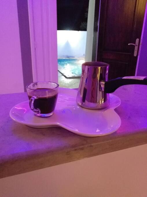 Magnifique Villa Avec Piscine Sur L'Ile De Djerba Pour Vacances Arkou Extérieur photo